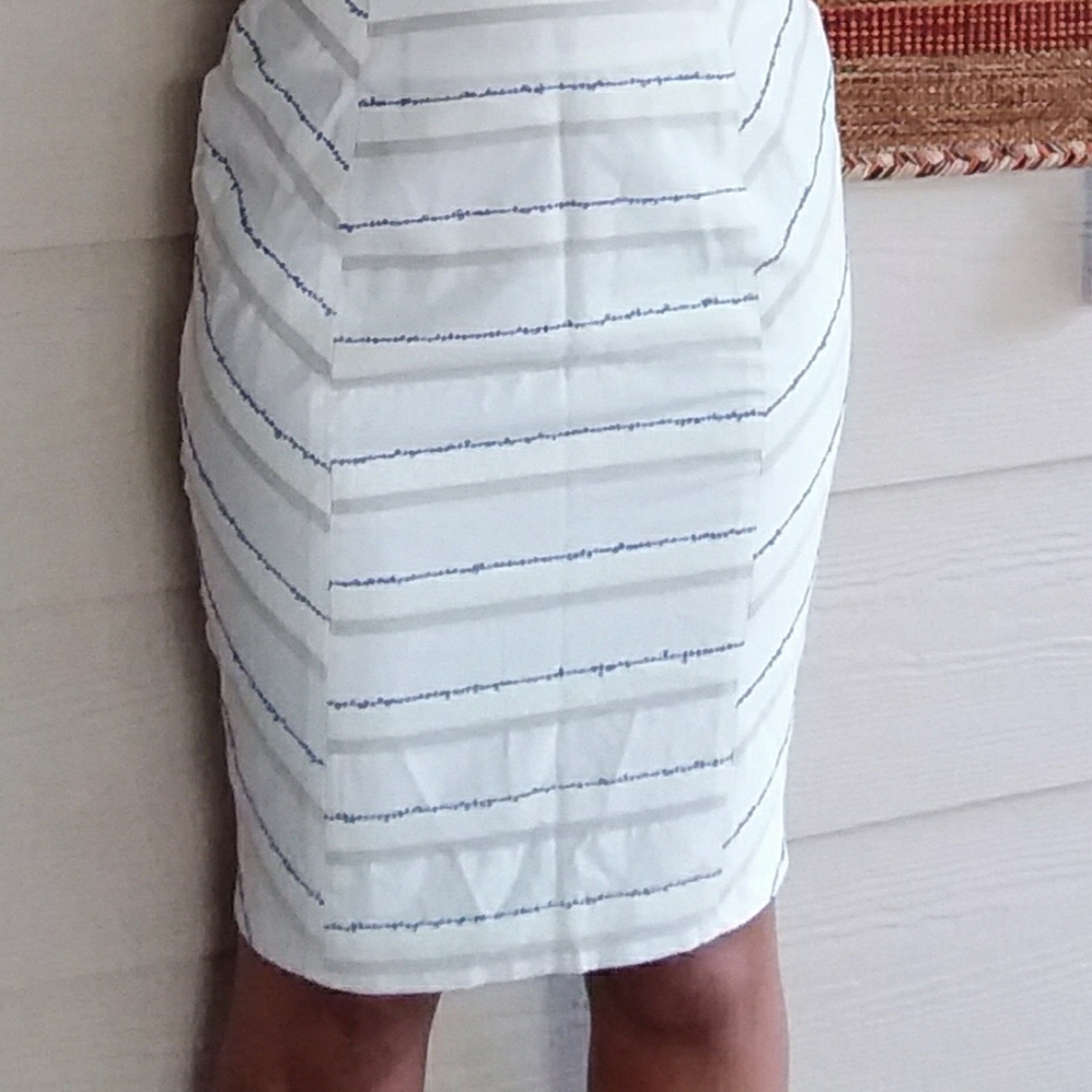 White Pencil Skirt